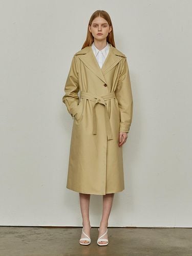 Cotton LIining Trench Vest Coat - DEFEMME - Modalova