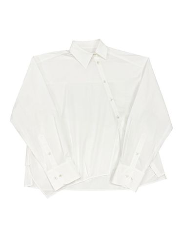 New Tie Ribbon Shirt_Off White - J.Chung - Modalova