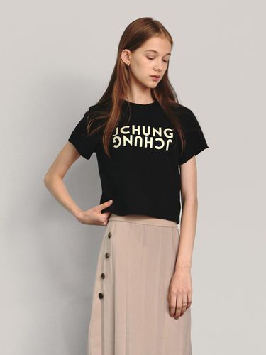 J.Chung Logo Crop Top_Black - J.Chung - Modalova