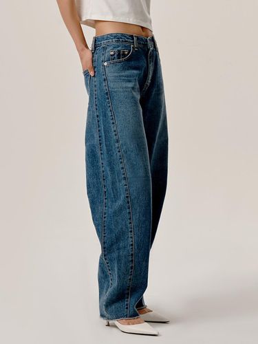 Awake Denim Trouser_Blue - J.Chung - Modalova