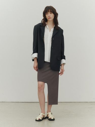 Cartney Skirt_Ash Brown - J.Chung - Modalova