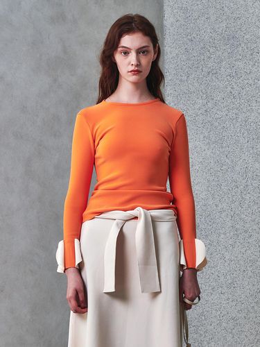 Signature Top_Papaya+Light Beige - J.Chung - Modalova