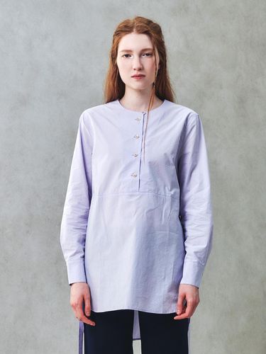 Signature Freya Long String Shirt_Violet - J.Chung - Modalova