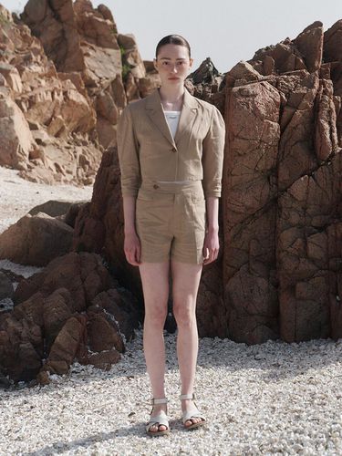 Torca Short Trouser_Beige - J.Chung - Modalova