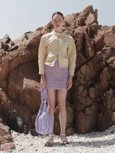 Pie Smocked Skirt_Lavender - J.Chung - Modalova