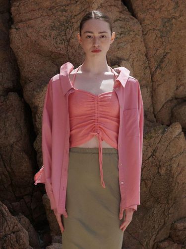 Bercy Halter Neck Sleeveless Top_Pink - J.Chung - Modalova