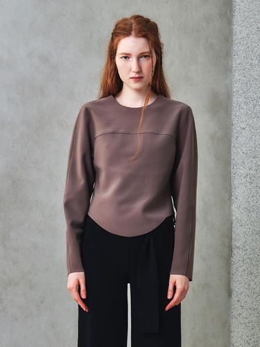 Signature Kiming Top_Taupe - J.Chung - Modalova