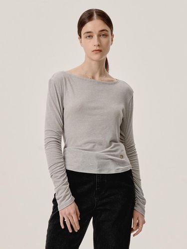 Mar Shirring Top_Gray - J.Chung - Modalova