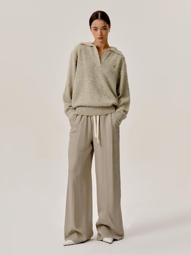 Jute String Trouser_Ash Beige - J.Chung - Modalova