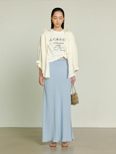 A Line Salang Skirt_Sky Blue - J.Chung - Modalova