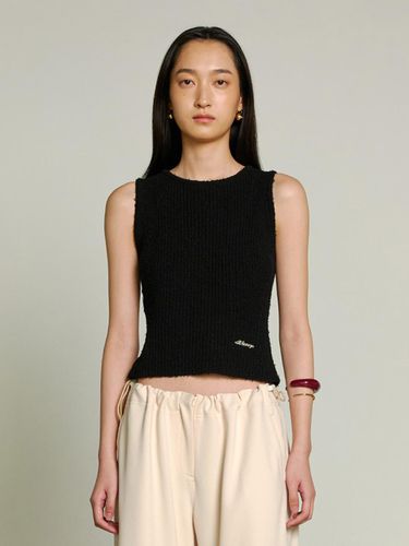 Sleeveless Knit Top_Black - J.Chung - Modalova