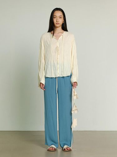 Swaying: Swaying trouser Turquoise - J.Chung - Modalova