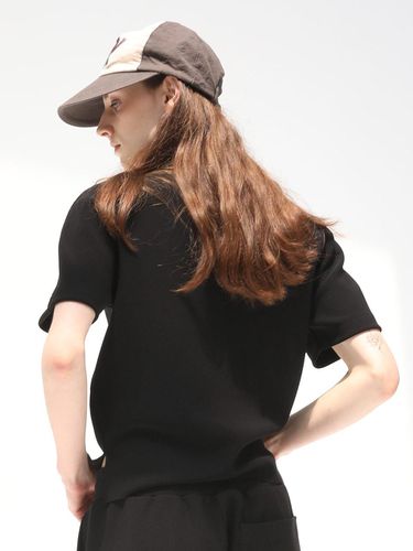 Mollang Collar Top_Black - J.Chung - Modalova