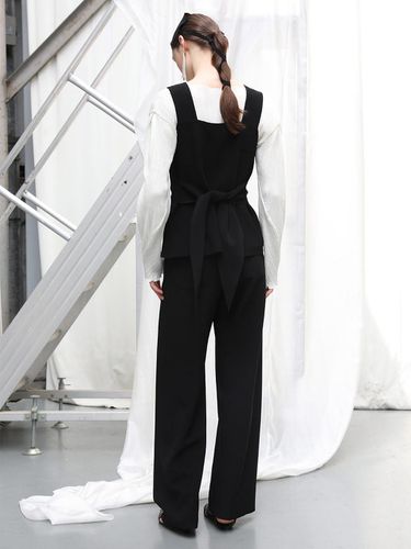 Accordion Trouser_Black - J.Chung - Modalova