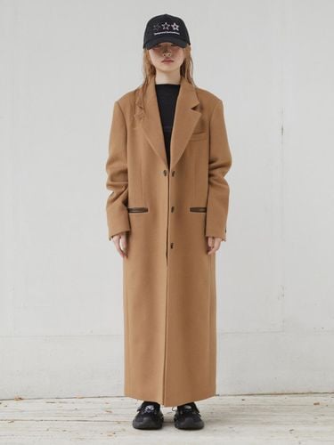 MAXI COAT (BROWN) - THREE TO EIGHTY - Modalova