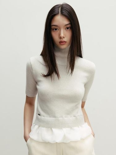 TURTLENECK CHIFFON KNIT_TT4W306LG - THETIS - Modalova