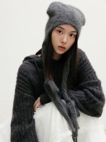 TWIST KNIT BEANIE_TT4W302CH - THETIS - Modalova