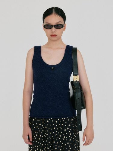 Italian Wool Sleeveless Knit Top [] - EENK - Modalova