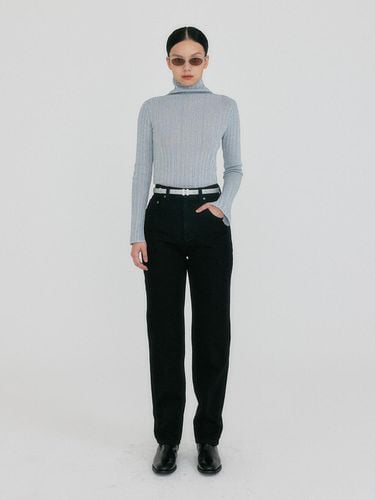 ZISSY Classic Denim Pants - Black - EENK - Modalova