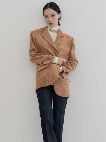 CLASSIC OVERFIT SUEDE JACKET - DEFEMME - Modalova