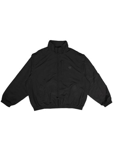 WAY CLV Overfit Utility Collar Jacket_Charcoal - CLEVER FIELD - Modalova