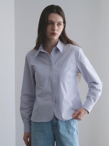 Washed Cotton Shirt (Purple) - LEI AVERY - Modalova