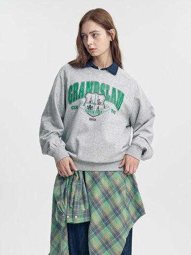 Grand Slam Emblem Sweatshirt _Gray - CLEVER FIELD - Modalova