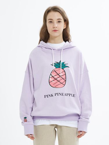 BIG LOGO HOODIE_LAVENDER - PINK PINEAPPLE - Modalova