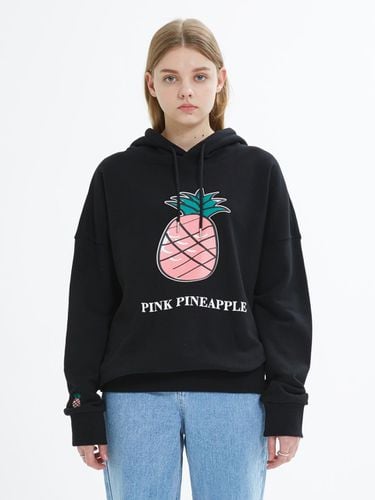 BIG LOGO HOODIE_BLACK - PINK PINEAPPLE - Modalova