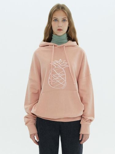 BIG LOGO MONOGRAM HOODIE_PINK - PINK PINEAPPLE - Modalova