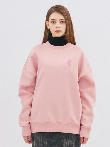 SMALL MONO SWEATSHIRT_PINK - PINK PINEAPPLE - Modalova