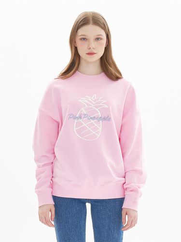 COMBI LOGO SWEATSHIRT_PINK - PINK PINEAPPLE - Modalova