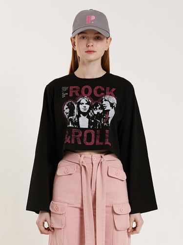 ROCK & ROLL T-SHIRT_BLACK - PINK PINEAPPLE - Modalova