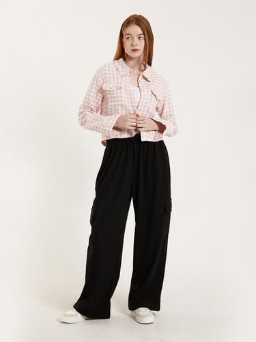 HIP CARGO PANTS_BLACK - PINK PINEAPPLE - Modalova