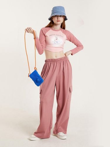 HIP CARGO PANTS_PINK - PINK PINEAPPLE - Modalova