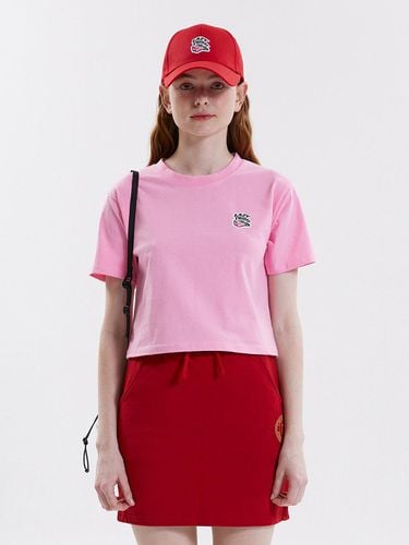 LAZY FRIDAY CROPPED T-SHIRT_PINK - PINK PINEAPPLE - Modalova