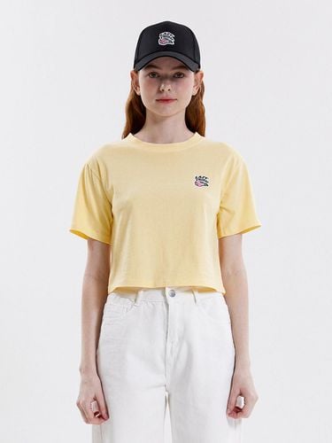 LAZY FRIDAY CROPPED T-SHIRT_YELLOW - PINK PINEAPPLE - Modalova