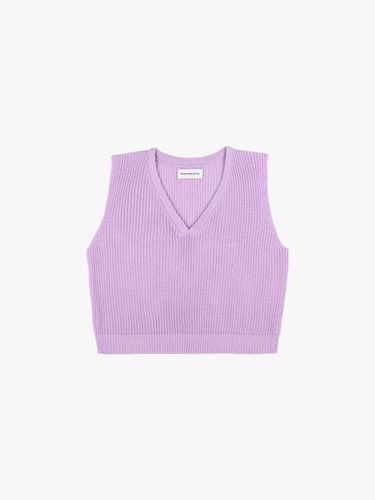 V-NECK BOXY VEST_LAVENDER - PINK PINEAPPLE - Modalova