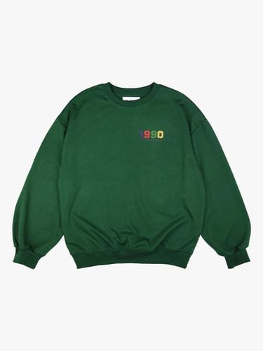 S OVERSIZED SWEATSHIRT GREEN - PINK PINEAPPLE - Modalova