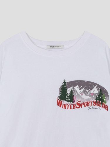 Winter Sports Club Tee (WHITE) - The Sweat. - Modalova