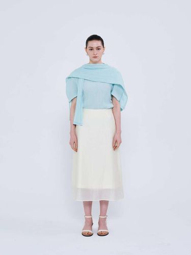 MUFFLER PLEATS TOP - MINT - LUMINOAR - Modalova