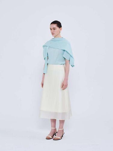 SHEER LAYERD A - LINE SKIRT - LUMINOAR - Modalova