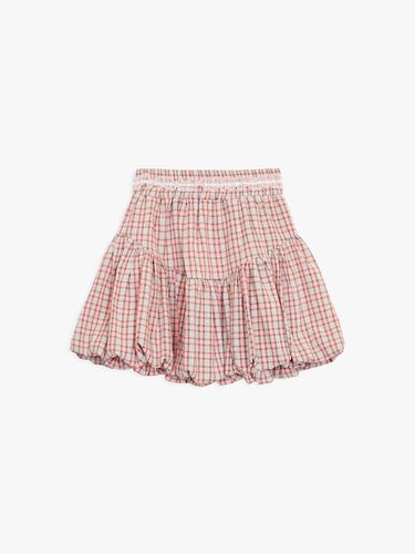 MATILDA CHECK SKIRT_PINK - PINK PINEAPPLE - Modalova