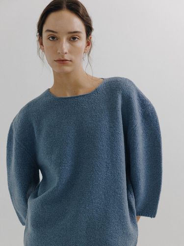 Chagall Boucle Knit (Blue) - peces - Modalova