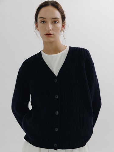 Fletcher cardigan (Navy) - peces - Modalova