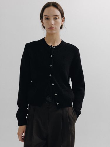 Wool pocket Cardigan (Black) - peces - Modalova