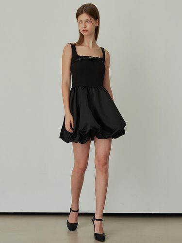 Balloon Mini Dress BLACK - HYBERNAT - Modalova