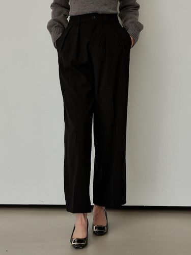 Wide Slacks - BLACK - HYBERNAT - Modalova