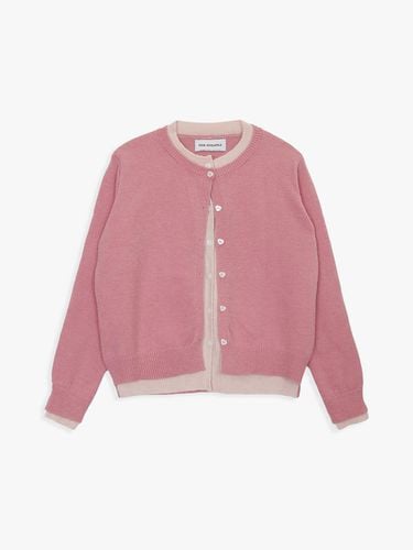 LAYERED CARDIGAN_PINK - PINK PINEAPPLE - Modalova