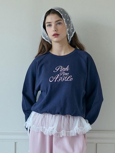 TWENTY`S DIARY SWEATSHIRT NAVY - PINK PINEAPPLE - Modalova